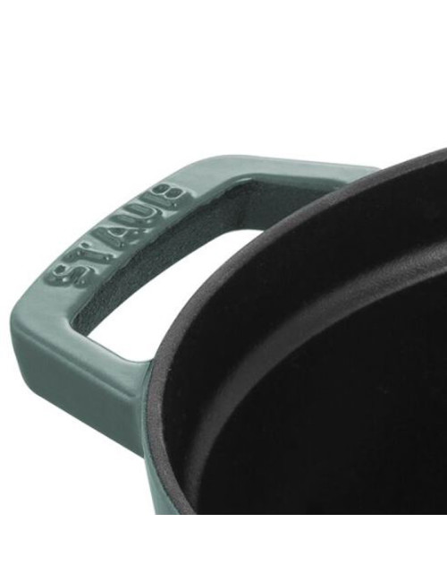 Cocotte ronde Staub en fonte Eucalyptus - 3 diamètres