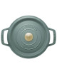 Cocotte ronde Staub en fonte Eucalyptus - 3 diamètres