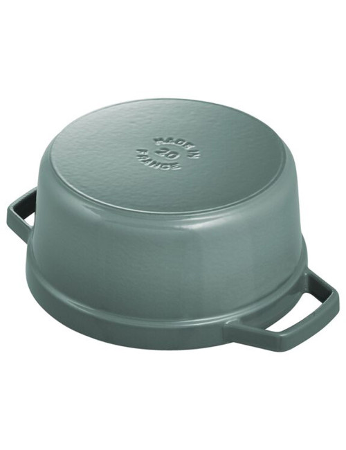 Cocotte ronde Staub en fonte Eucalyptus - 3 diamètres