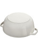 Cocotte en fonte Staub 24cm flocon truffe blanche