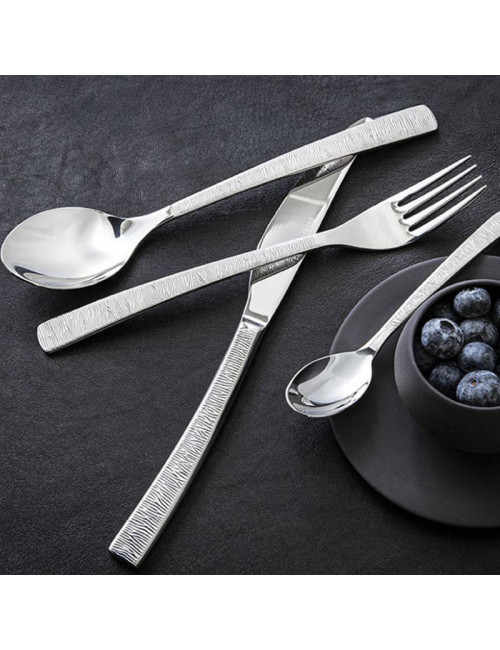 Ecrin 124 couverts Astrée Ciselé Miroir DEGRENNE
