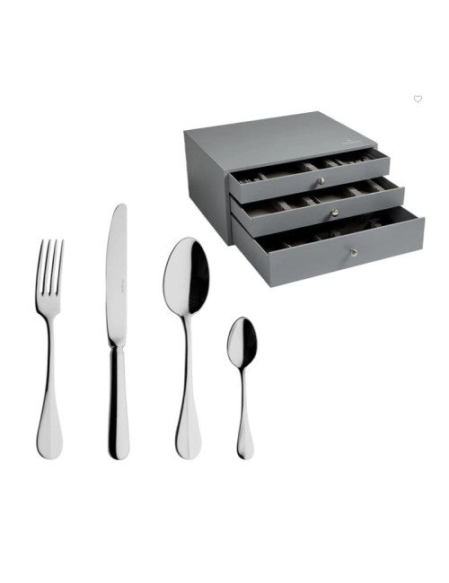 Ecrin 124 couverts Blois Miroir DEGRENNE