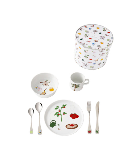 Coffret pour enfant 7 pièces Eveil Gourmand DEGRENNE