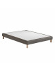 Sommier tapissier à lattes TRECA H17cm - 28 tailles