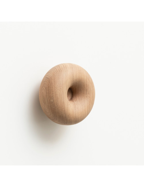 Patère Donut Drugeot Manufacture hêtre massif