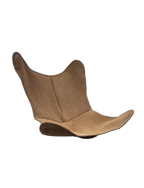 Housse Lodge Airborne croute de cuir pour fauteuil AA