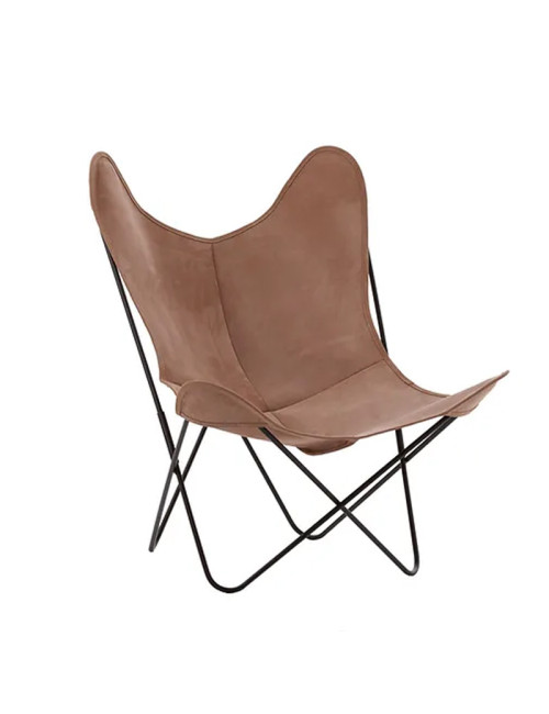 Housse Lodge Airborne croute de cuir pour fauteuil AA