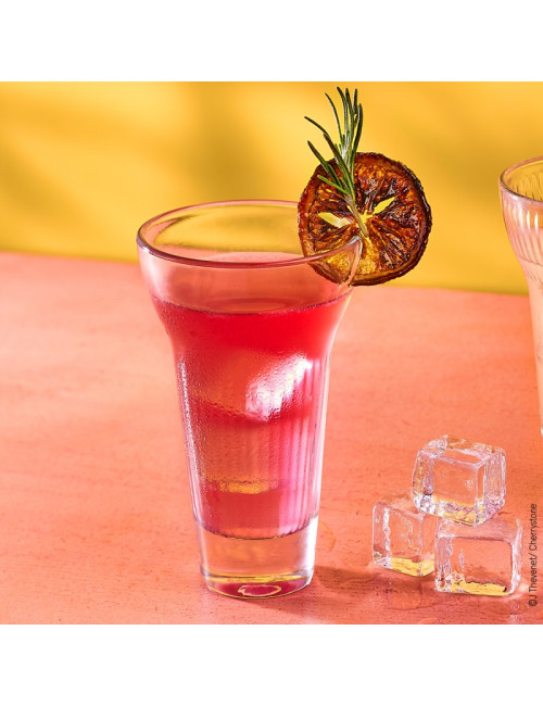 6 verres à pastis Calanques Marius La Rochère