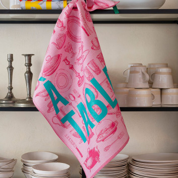 Torchon A Table Le Jacquard Français en coton - 3 coloris