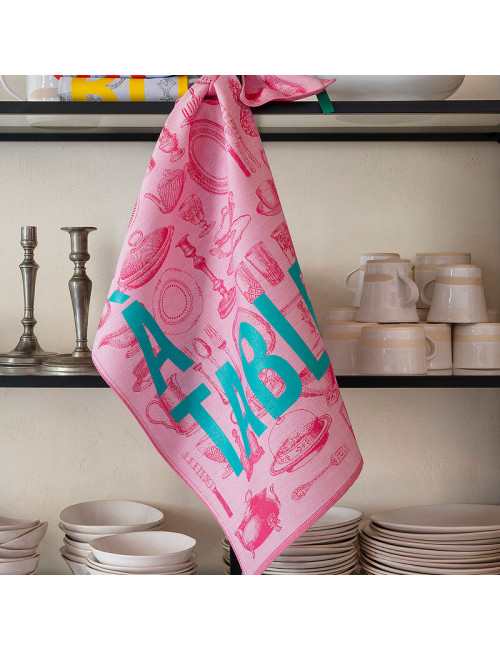 Torchon A Table Le Jacquard Français en coton - 3 coloris