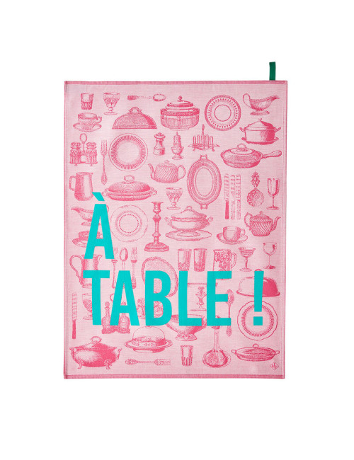 Torchon A Table Le Jacquard Français en coton - 3 coloris