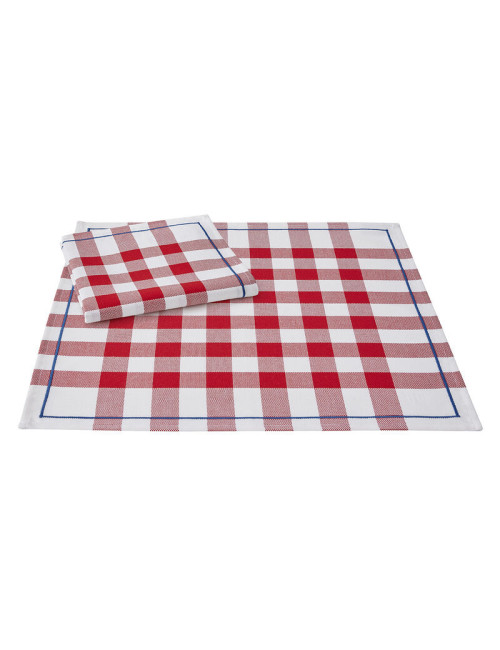 4 serviettes de table Bistrot Français Le Jacquard Français
