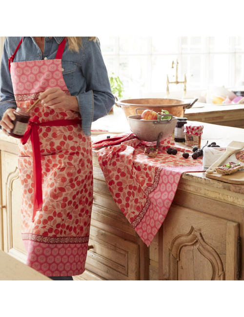 Tablier Cerises Le Jacquard Français - 3 coloris