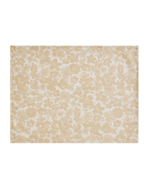 4 sets de table enduits A la carte Mille-Fleurs Le Jacquard Français - 4 coloris
