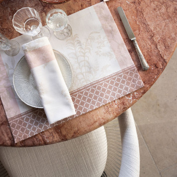 4 sets de table Jardin d'Eden Le Jacquard Français - 3 coloris