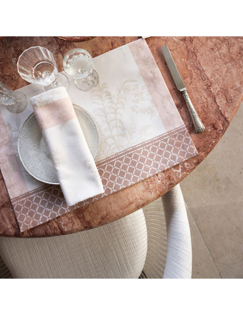 4 sets de table Jardin d'Eden Le Jacquard Français - 3 coloris