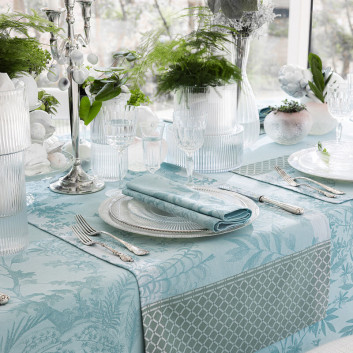 Chemin de table Jardin d'Eden Le Jacquard Français - 3 coloris