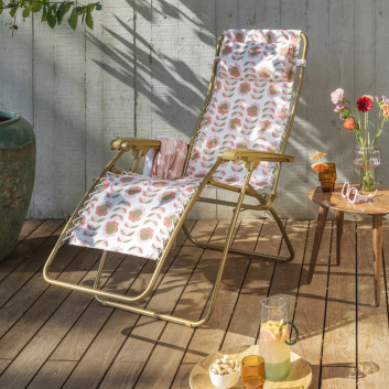 Fauteuil relax Lafuma Mobilier Airlon Rétro Bronzor RSXA