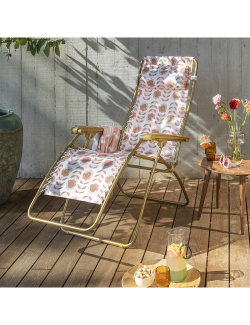 Fauteuil relax Lafuma Mobilier Airlon Rétro Bronzor RSXA