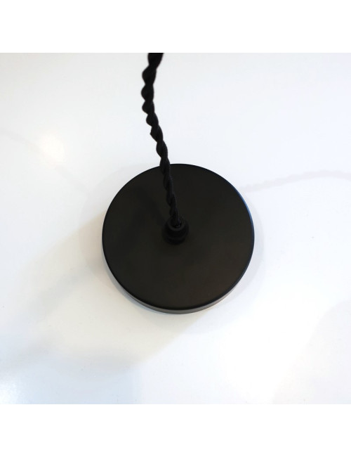 Suspension ronde cuivre lisse Baumalu 26cm bassine à gelée