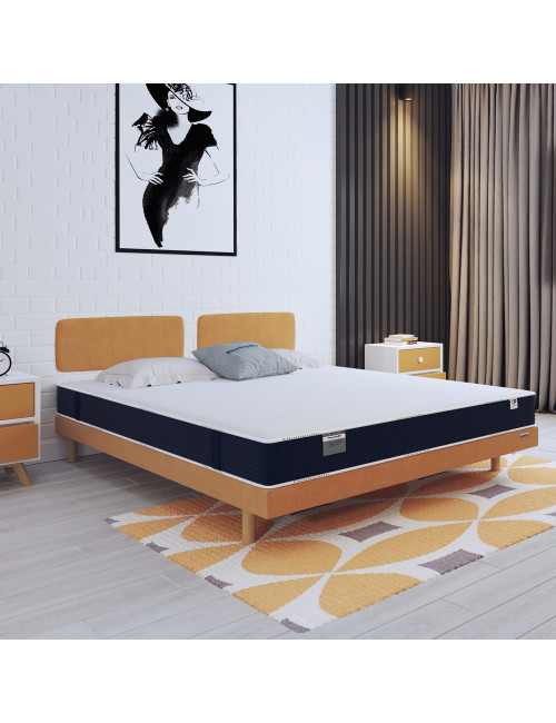 Matelas Dunlopillo ALTAÏR mousse Aérial Medium H22cm - 7 tailles