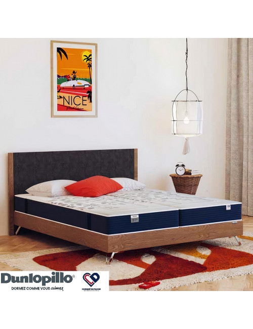 Matelas Dunlopillo PEGASE Mémoire de forme H22cm - 7 tailles