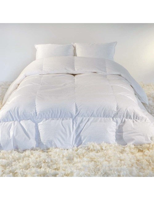 Couette tempérée en duvet canard blanc - Grammage 250g/m2 - 6 tailles