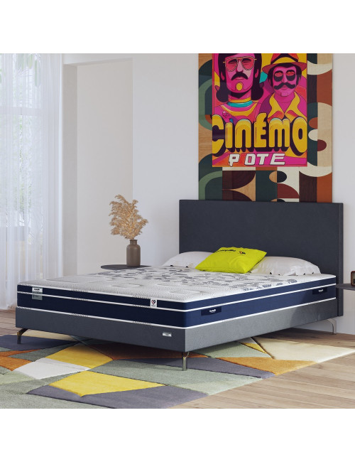 Matelas Dunlopillo ANDROMEDE Mousse Enveloppant H28cm - 7 tailles