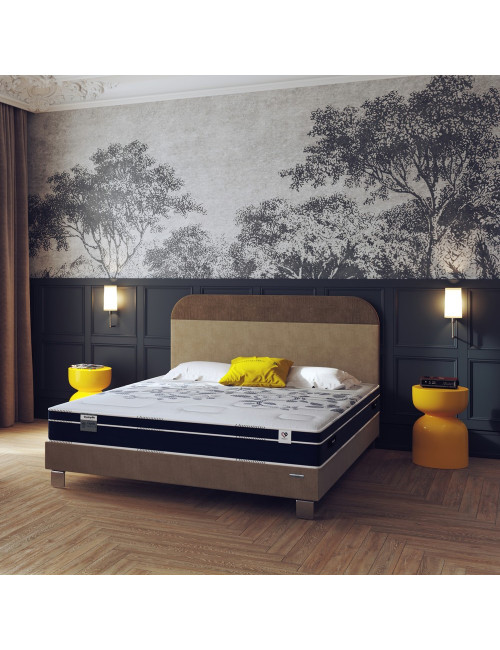 Matelas Dunlopillo CAPELLA Hybride Ressorts H28cm - 6 tailles