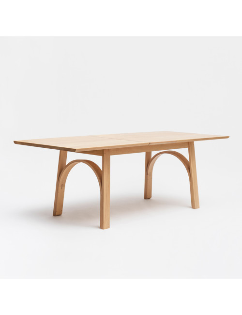 Table à manger extensible Arch Drugeot Manufacture chêne massif - 2 tailles