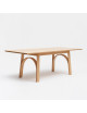Table à manger extensible Arch Drugeot Manufacture chêne massif - 2 tailles