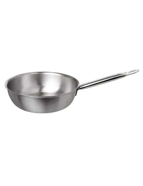 Sauteuse cylindrique Matfer Excellence inox - 3 tailles