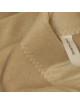 Couverture en 100% cachemire Midipy naturel beige - 3 tailles