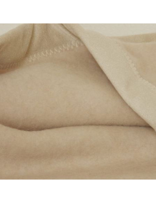Couverture en 100% cachemire Midipy naturel beige - 3 tailles