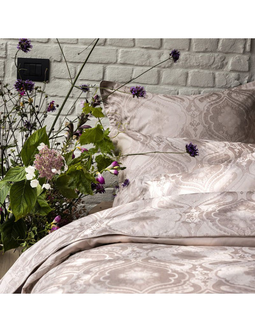 Housse de couette Shalimar rosé Alexandre Turpault - 2 dimensions