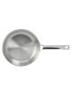 Poêle CRISTEL 1826 inox brossé - 6 tailles
