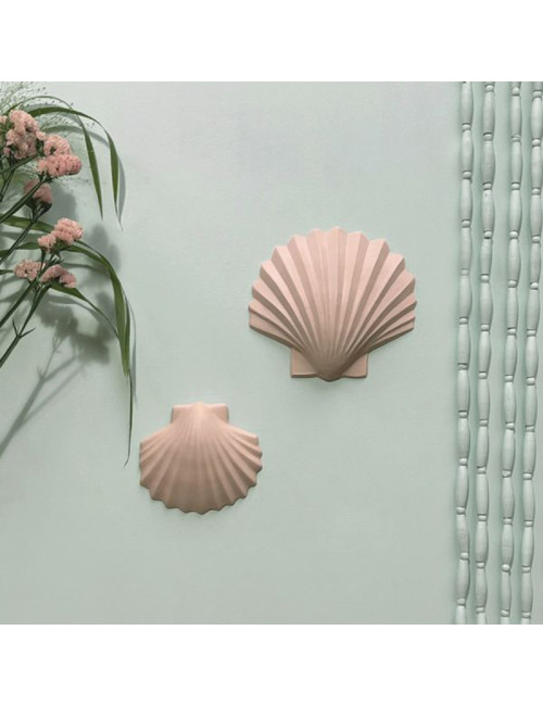 Coquillage Calypso petit Monochromic décoration murale - 4 coloris