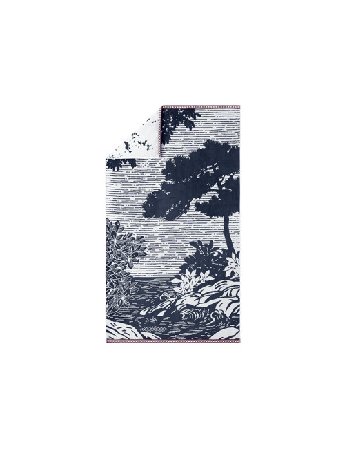 Drap de plage Calanques Alexandre Turpault 180x100cm