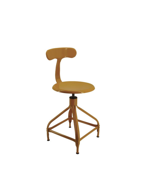 Chaise ajustable Nicolle métal - 8 coloris