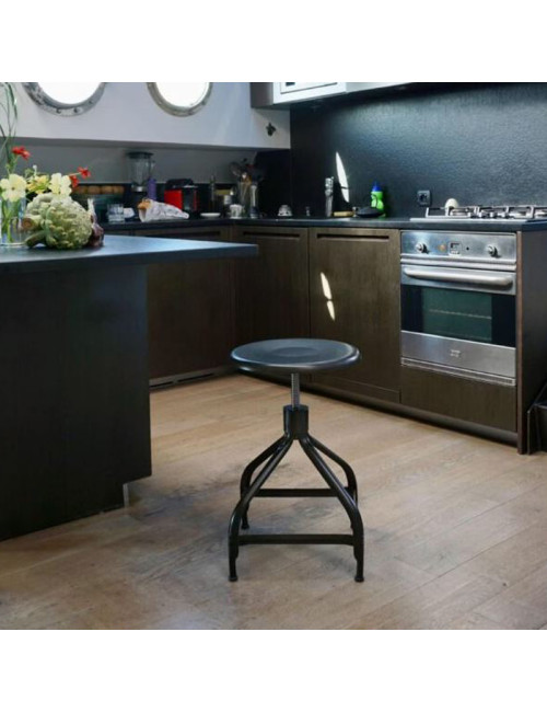 Tabouret ajustable Nicolle métal - 8 coloris