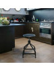 Tabouret ajustable Nicolle métal - 8 coloris
