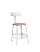 Chaise Nicolle bois et métal - 4 hauteurs 8 coloris 2 bois