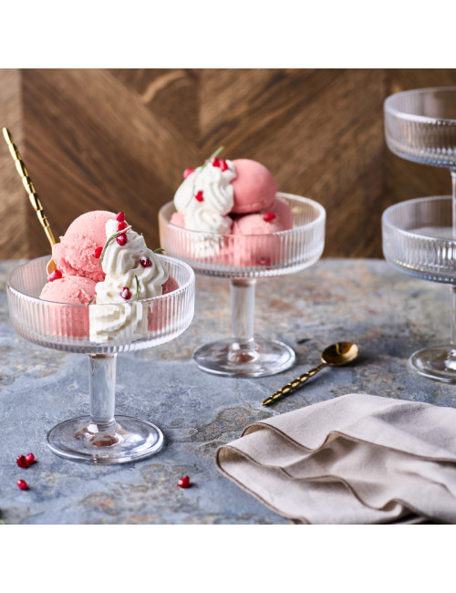 6 coupes à glace Alice La Rochère