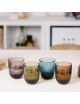 6 verres à eau Ouessant La Rochère gobelets - 4 coloris