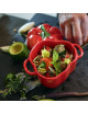 Mini cocotte Staub céramique Poivron 12cm