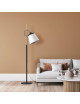 Lampadaire Woody LS Aluminor noir