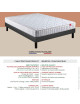 Ensemble matelas sommier Fréquence Epeda - 4 tailles