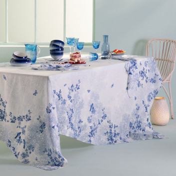Nappe Volière bleue Garnier Thiebaut - 5 tailles
