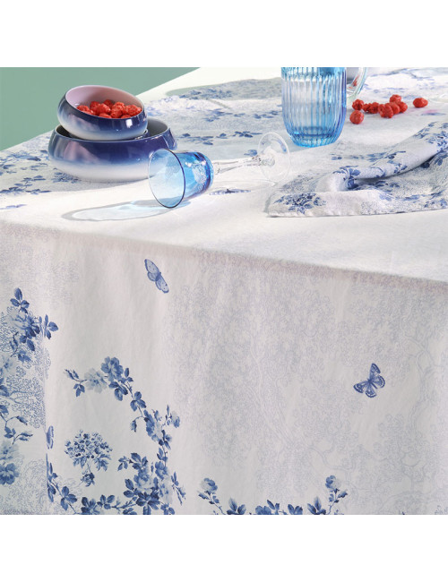 Nappe Volière bleue Garnier Thiebaut - 5 tailles