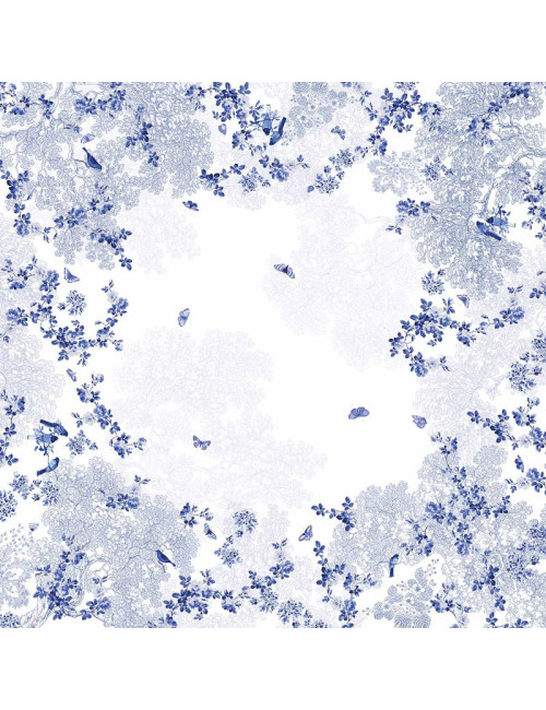 Nappe Volière bleue Garnier Thiebaut - 5 tailles